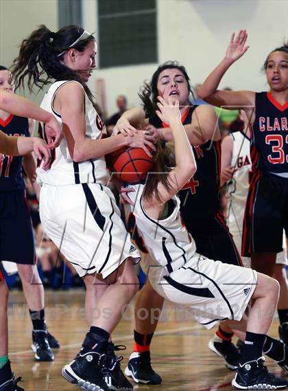 Thumbnail 3 in Clarion vs. Port Allegany (District IX A Semi Final) photogallery.