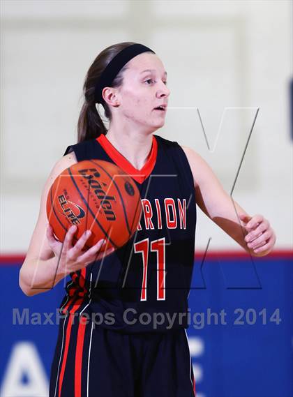 Thumbnail 2 in Clarion vs. Port Allegany (District IX A Semi Final) photogallery.