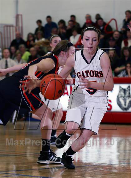 Thumbnail 1 in Clarion vs. Port Allegany (District IX A Semi Final) photogallery.