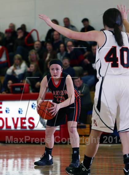 Thumbnail 2 in Clarion vs. Port Allegany (District IX A Semi Final) photogallery.