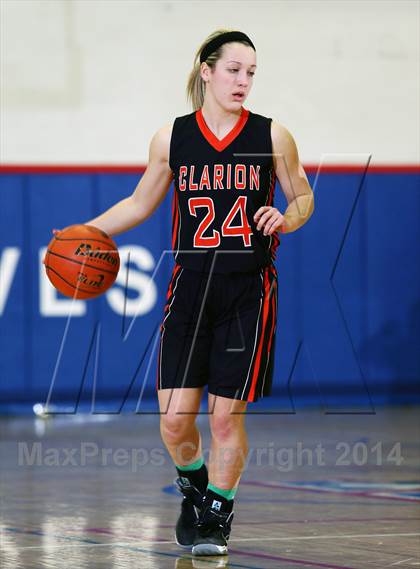 Thumbnail 2 in Clarion vs. Port Allegany (District IX A Semi Final) photogallery.