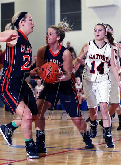 Thumbnail 2 in Clarion vs. Port Allegany (District IX A Semi Final) photogallery.