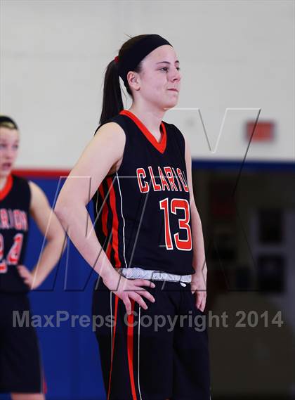 Thumbnail 1 in Clarion vs. Port Allegany (District IX A Semi Final) photogallery.