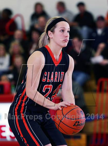 Thumbnail 1 in Clarion vs. Port Allegany (District IX A Semi Final) photogallery.