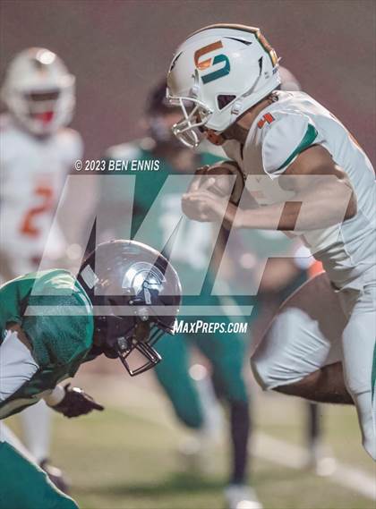 Thumbnail 3 in North Hall vs Stockbridge (GHSA 4A Round 1) photogallery.
