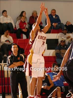 Thumbnail 1 in Valley vs. Encina (Cordova Christmas Classic) photogallery.