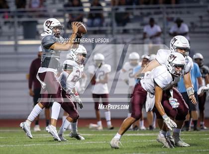 Thumbnail 1 in Baldwin Park vs Rancho Mirage (Scrimmage) photogallery.