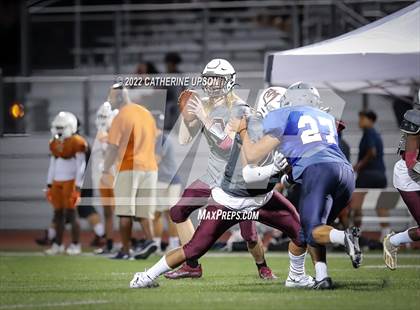 Thumbnail 3 in Baldwin Park vs Rancho Mirage (Scrimmage) photogallery.