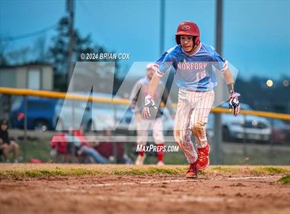 Thumbnail 1 in Norfork vs Green Forest (4th Annual Forrest Wood - Wood Bat Classic) photogallery.
