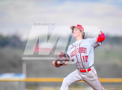 Thumbnail 3 in Norfork vs Green Forest (4th Annual Forrest Wood - Wood Bat Classic) photogallery.