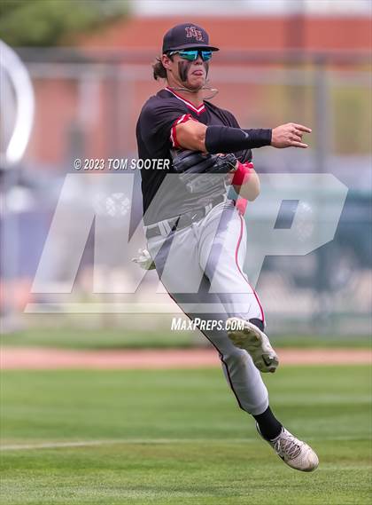 Thumbnail 1 in Hawley @ New Home (UIL 2A Baseball Region 1 Regional Final) photogallery.