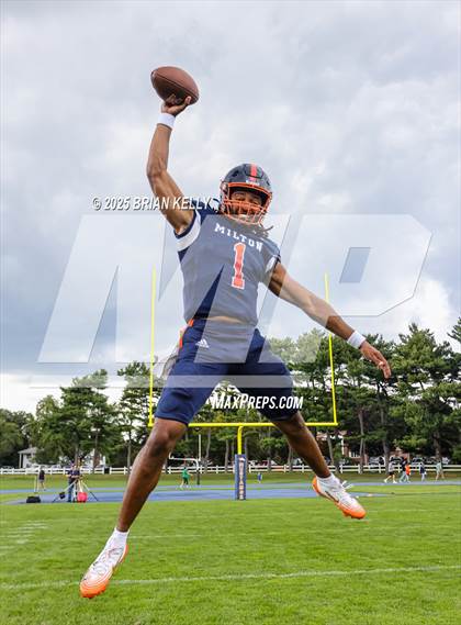 Thumbnail 3 in Worcester Academy @ Milton Academy (Scrimmage) photogallery.