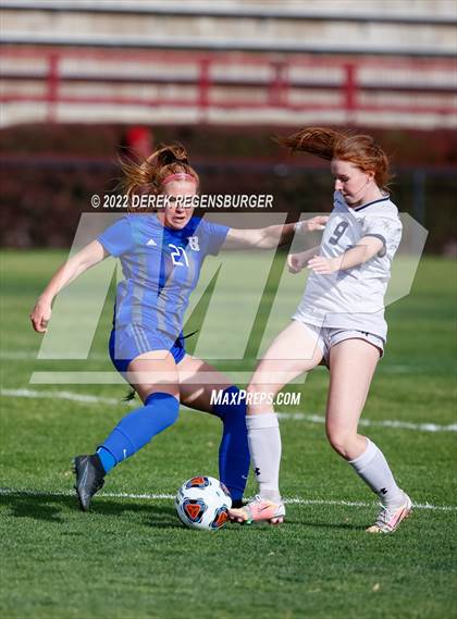 Thumbnail 2 in Columbine vs Broomfield (CHSAA 5A Semifinal) photogallery.