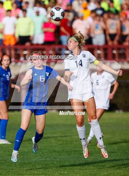 Thumbnail 3 in Columbine vs Broomfield (CHSAA 5A Semifinal) photogallery.