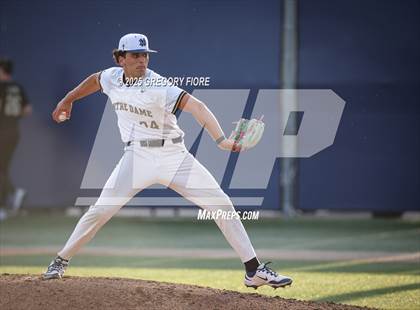 Thumbnail 1 in JSerra Catholic @ Notre Dame (SO) photogallery.