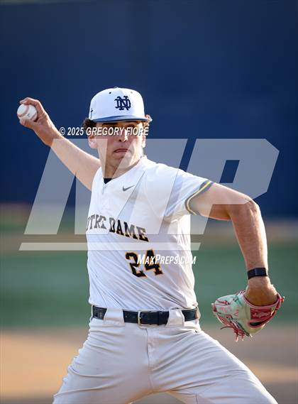 Thumbnail 1 in JSerra Catholic @ Notre Dame (SO) photogallery.