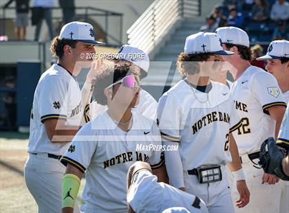 Thumbnail 3 in JSerra Catholic @ Notre Dame (SO) photogallery.