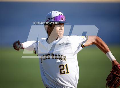 Thumbnail 3 in JSerra Catholic @ Notre Dame (SO) photogallery.