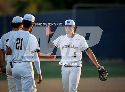 Thumbnail 1 in JSerra Catholic @ Notre Dame (SO) photogallery.