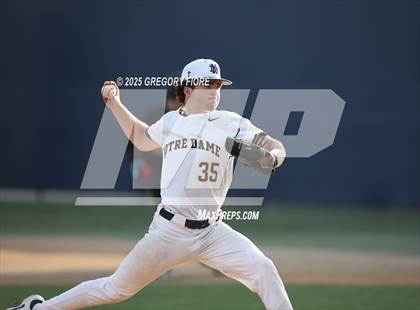 Thumbnail 1 in JSerra Catholic @ Notre Dame (SO) photogallery.