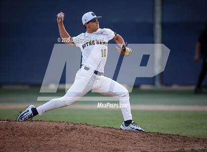 Thumbnail 1 in JSerra Catholic @ Notre Dame (SO) photogallery.