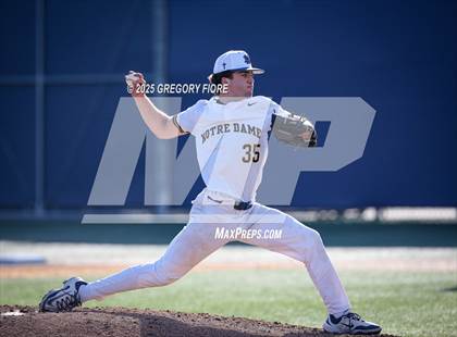 Thumbnail 3 in JSerra Catholic @ Notre Dame (SO) photogallery.