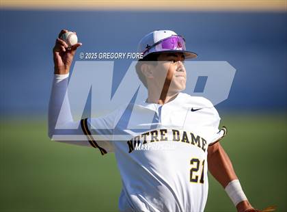 Thumbnail 1 in JSerra Catholic @ Notre Dame (SO) photogallery.