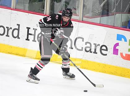 Thumbnail 2 in New Canaan vs. Notre Dame, WH (CIAC DI Semifinal) photogallery.