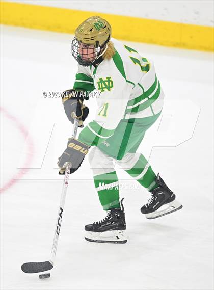 Thumbnail 3 in New Canaan vs. Notre Dame, WH (CIAC DI Semifinal) photogallery.