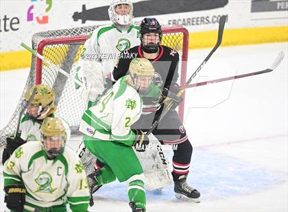 Thumbnail 3 in New Canaan vs. Notre Dame, WH (CIAC DI Semifinal) photogallery.