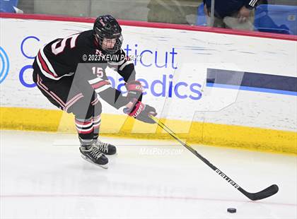 Thumbnail 2 in New Canaan vs. Notre Dame, WH (CIAC DI Semifinal) photogallery.