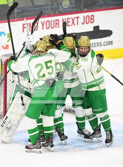 Thumbnail 3 in New Canaan vs. Notre Dame, WH (CIAC DI Semifinal) photogallery.
