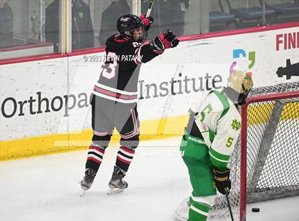 Thumbnail 2 in New Canaan vs. Notre Dame, WH (CIAC DI Semifinal) photogallery.