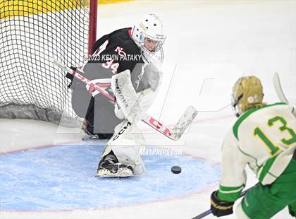 Thumbnail 2 in New Canaan vs. Notre Dame, WH (CIAC DI Semifinal) photogallery.