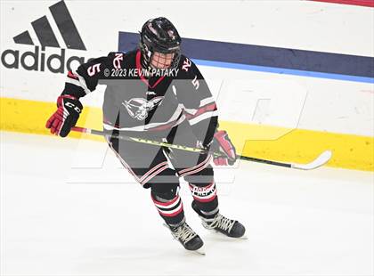Thumbnail 2 in New Canaan vs. Notre Dame, WH (CIAC DI Semifinal) photogallery.