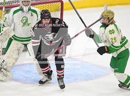 Thumbnail 2 in New Canaan vs. Notre Dame, WH (CIAC DI Semifinal) photogallery.
