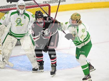Thumbnail 3 in New Canaan vs. Notre Dame, WH (CIAC DI Semifinal) photogallery.