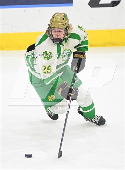 Thumbnail 1 in New Canaan vs. Notre Dame, WH (CIAC DI Semifinal) photogallery.