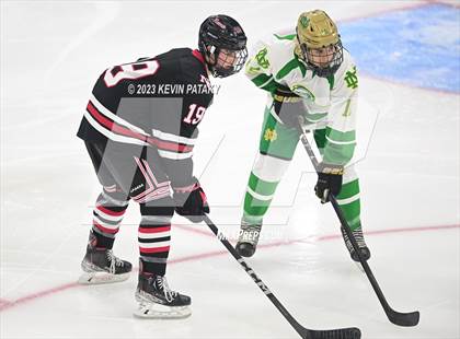 Thumbnail 1 in New Canaan vs. Notre Dame, WH (CIAC DI Semifinal) photogallery.