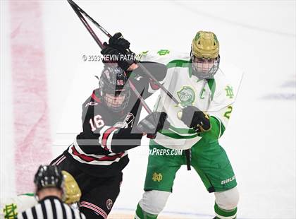 Thumbnail 2 in New Canaan vs. Notre Dame, WH (CIAC DI Semifinal) photogallery.