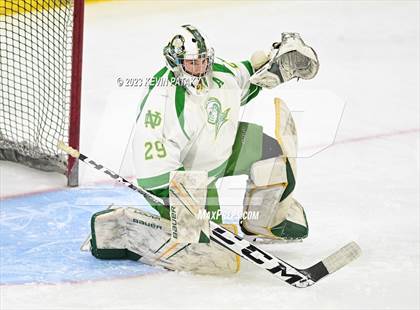 Thumbnail 2 in New Canaan vs. Notre Dame, WH (CIAC DI Semifinal) photogallery.