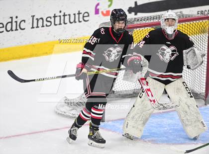Thumbnail 2 in New Canaan vs. Notre Dame, WH (CIAC DI Semifinal) photogallery.