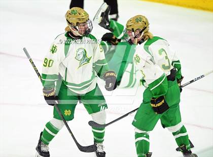 Thumbnail 2 in New Canaan vs. Notre Dame, WH (CIAC DI Semifinal) photogallery.