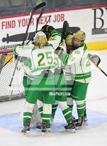 Thumbnail 3 in New Canaan vs. Notre Dame, WH (CIAC DI Semifinal) photogallery.