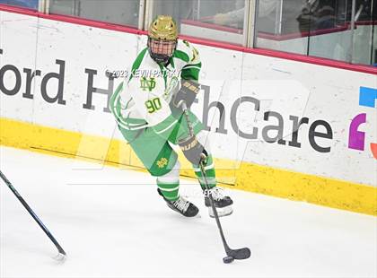 Thumbnail 3 in New Canaan vs. Notre Dame, WH (CIAC DI Semifinal) photogallery.