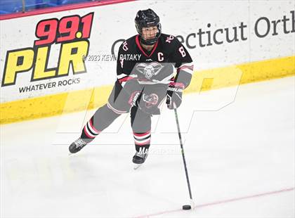 Thumbnail 3 in New Canaan vs. Notre Dame, WH (CIAC DI Semifinal) photogallery.