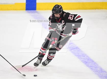 Thumbnail 1 in New Canaan vs. Notre Dame, WH (CIAC DI Semifinal) photogallery.