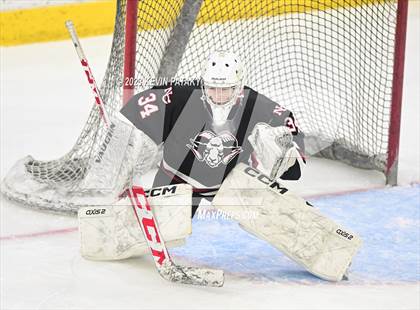 Thumbnail 2 in New Canaan vs. Notre Dame, WH (CIAC DI Semifinal) photogallery.
