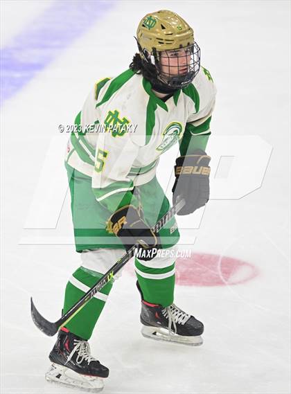 Thumbnail 1 in New Canaan vs. Notre Dame, WH (CIAC DI Semifinal) photogallery.
