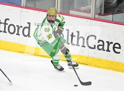Thumbnail 2 in New Canaan vs. Notre Dame, WH (CIAC DI Semifinal) photogallery.